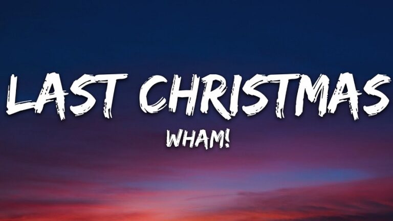 Wham! - Last Christmas Lyrics