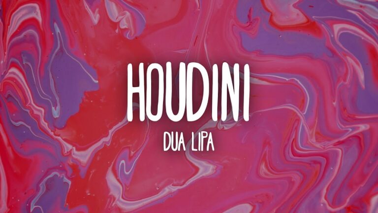 Dua Lipa - Houdini Lyrics