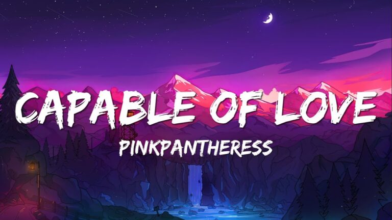 PinkPantheress - Capable of love Lyrics