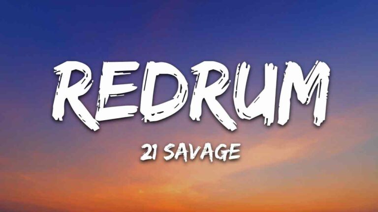 Redrum Lyrics - 21 Savage