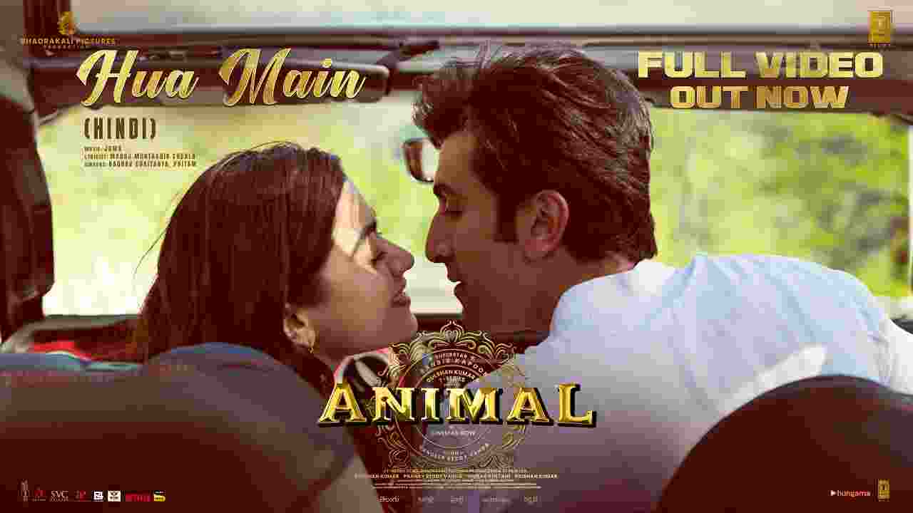 Hua Main Song Lyrics In Hindi & English - Animal