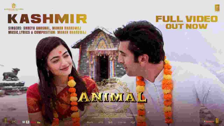 Kashmir Song Lyrics in Hindi & English - Animal