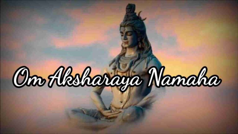 Om Aaksharaya Namaha Lyrics In Telugu & English - Sri Manjunatha